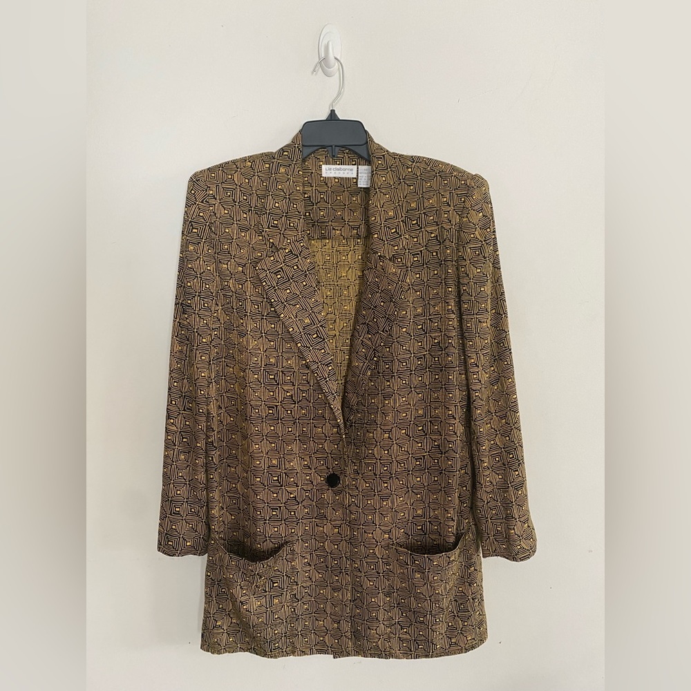 Liz Claiborne Silk Blazer